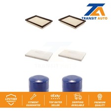 Air Cabin Engine Oil Filters (6 Total) Kit For Nissan Sentra Juke KFM-100779