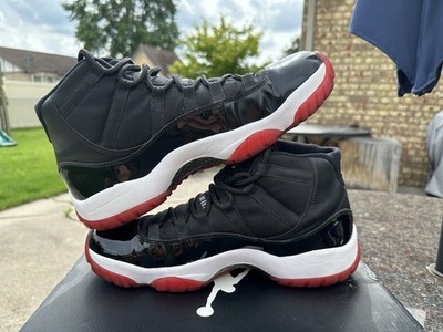 Air Jordan 11 Bred Playoff XI Sz 12.5 GREAT CONDITION 378037-010
