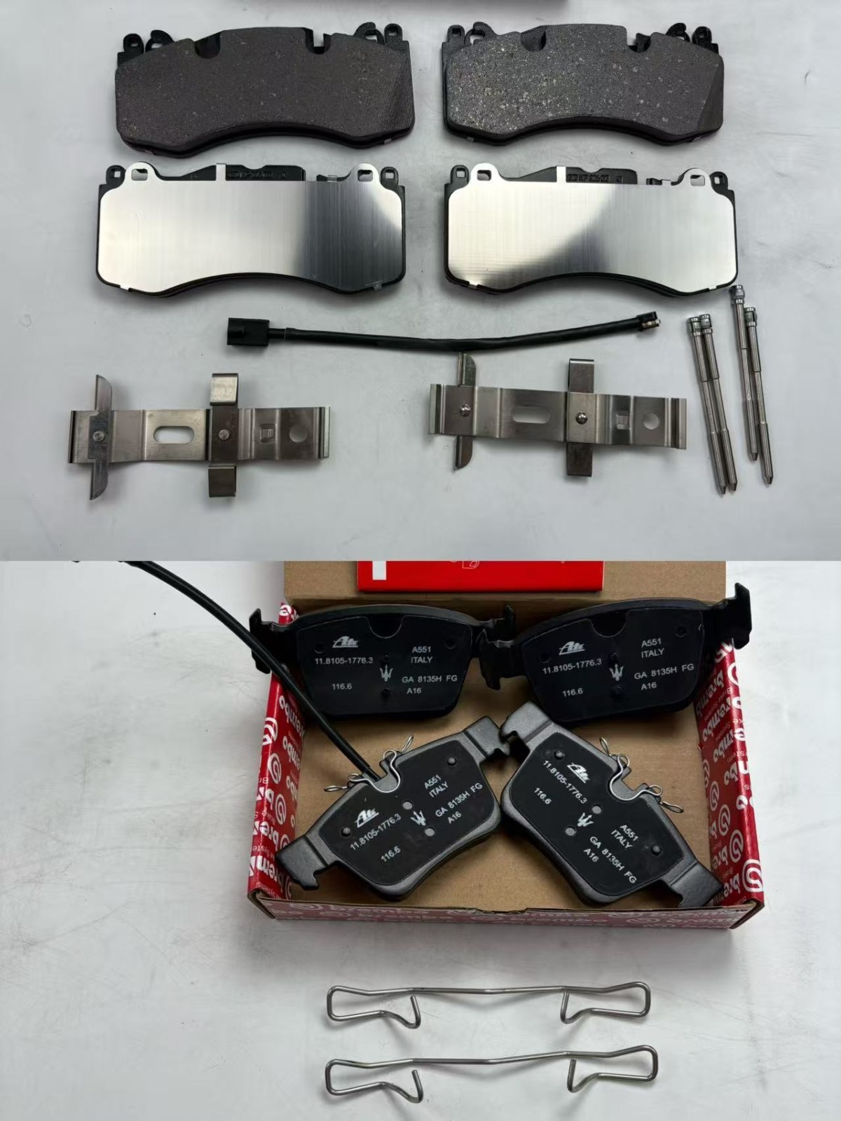 GEN 14-21Maserati Levante S front and rear brake pads brakes kit PREMIUM QUALITY