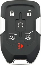 Replacement Key Fob Shell fit for Yukon XL Denali Suburban Tahoe-6 Buttons A