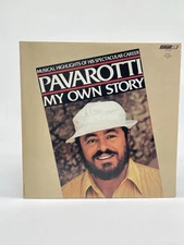 PAVAROTTI MY OWN STORY 2-LP SET VG+ VINYL RECORD LONDON GATEFOLD 1981 FREE SHIP