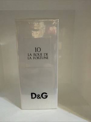 Dolce & Gabbana 10 La Rue De La Fortune 3.4 EDT Spray Sealed Box 