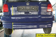 Stossfänger/ Stoßstange Oberteil Hinten VW Polo 45 6 N/6 KV Farbe Chagallblau (