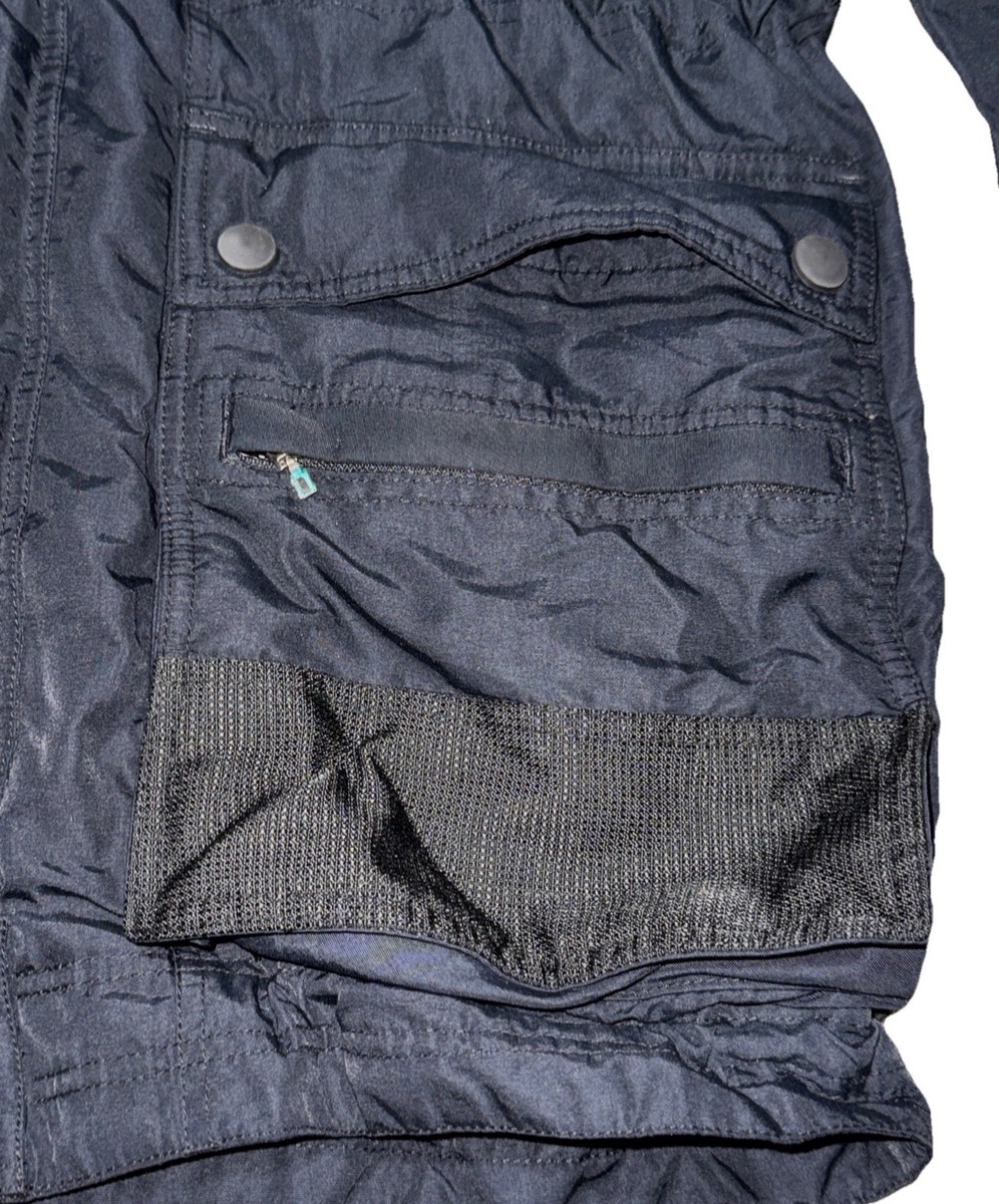 oakley software nylon shell jacket M 美品 Vintage Oakley Software Black Ski Snow Jacket Size Large Men Y2K