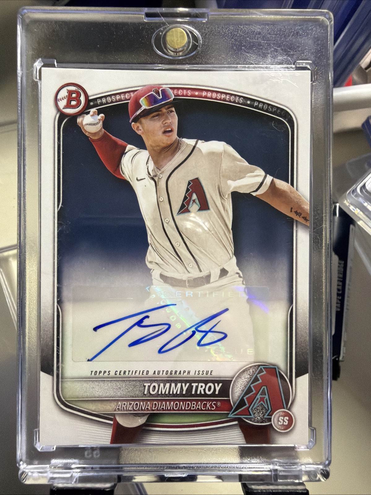2025 Bowman - Paper Prospect Retail Autographs Tommy Troy