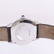 CARTIER Ronde Solo W6700155 Quartz Watch Stainless Steel Silvered Opaline 7