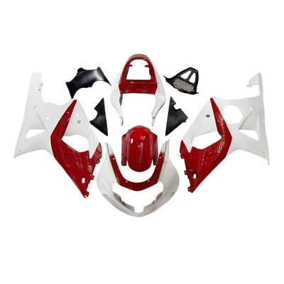 Red White Plastic Bodywork for Suzuki GSXR1000 2000 2001 2002 GSX-R1000 Fairings