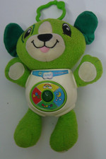 Leap Frog Sing Snuggle Scout Green Dog Musical And Light Up Toy