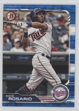 2019 Bowman Blue 28/150 Eddie Rosario #63 2x6