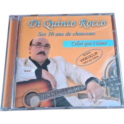 Di Quinto Rocco Ele Qui T Aime CD Neu im Blister Selten Italienische Sorte...