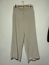 Quince Women Size 14 White Classic Trouser Pants