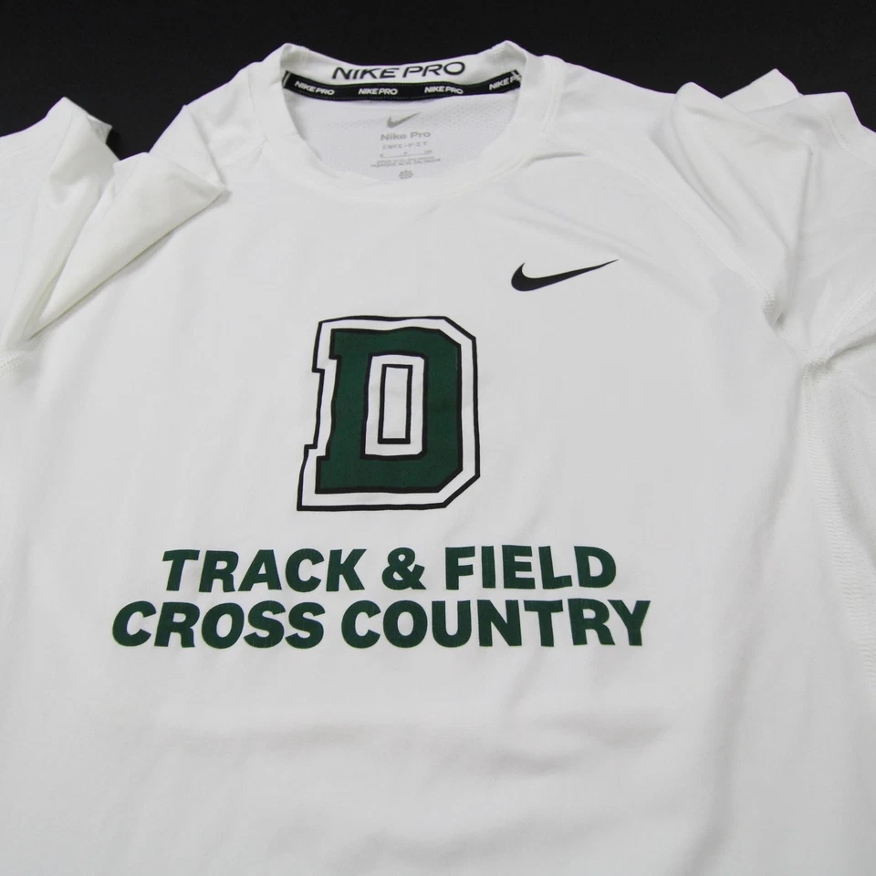 Dartmouth Big Green Nike Short Sleeve Shirt Men's White New - Image 4 of 4