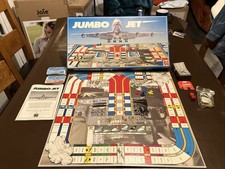 Jumbo Jet Board Game Jumbo 1986 Vtg Retro Complete 1986