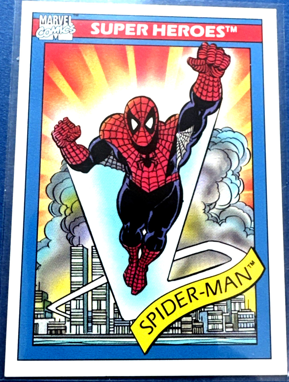 Cosmic Spider-Man Marvel 1990 Marvel Universal Series 1 Impel Trading Card #30