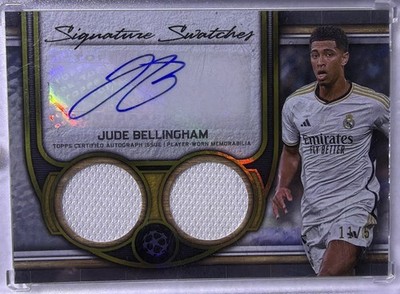 2023-24 Topps Museum  UCC - Dual Relic Auto Jude Bellingham #SSDR-JB Gold /50