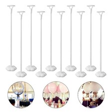 10 Sets Balloon Stand for Table Decorations, Holder with Base for Birthday Party