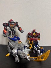 BANDAI Megazord Power Rangers Jungle Fury Sentai Gekiranger DX Gekitouja Animals