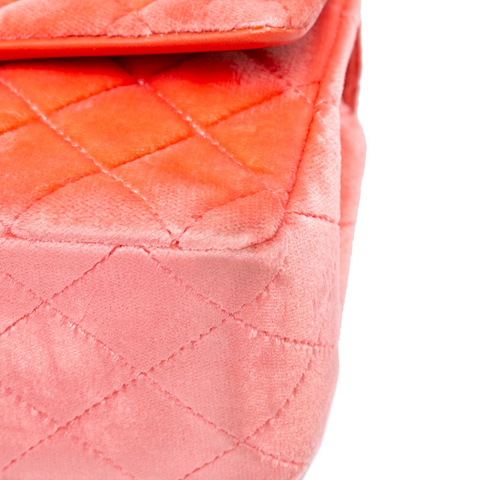 Authenticated Chanel Mini Rectangular Classic Vel… - image 8