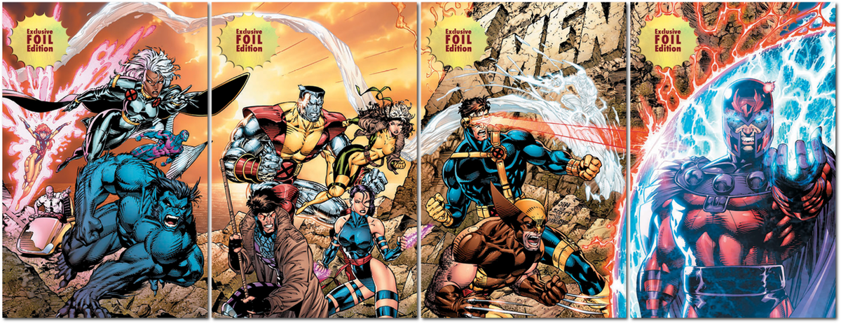 02/12/2025][4 PACK 🚨 Limited Edition! 🚨] [FOIL] X-Men 1991 #1