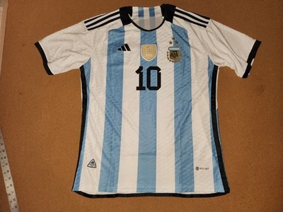 LIONEL MESSI #10 Argentina 2022 FIFA WORLD CHAMPIONS Adidas Soccer