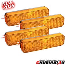 4Pcs LED Flashing Cab Light AR60250 for Deere 4030 4240 4440 4250 4055 4255