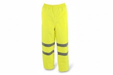 Yellow Padded Work Trousers EN20471 XL