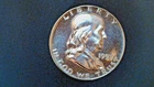 1957 US Franklin Half, Uncirculated High Grade, .36169 Oz Slv (US-9011)