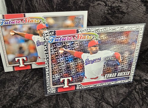 Kumar Rocker 2026 Topps Series 1 Spring Training Foil - Future Stars SP ...