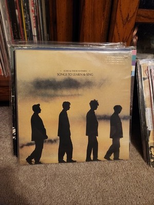 Echo & the Bunnymen LP ''SONGS TO LEARN & SING'' 1985 Promotional  Copy In NM cond