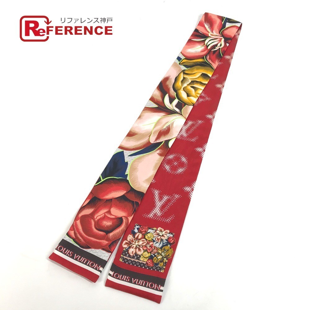 Louis Vuitton M76968 Bandou Scarf Multicolor Silk Malfleur Design