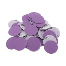 50 Pcs Car Wood Sanding Discs Smoothing 0.98" 1200 Grit Purple Aluminum Oxide 0.36 per gallon