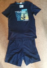 Shorty, kurzer Schlafanzug, Größe 146/152, 2 Teile, Boys NKD, Jungen