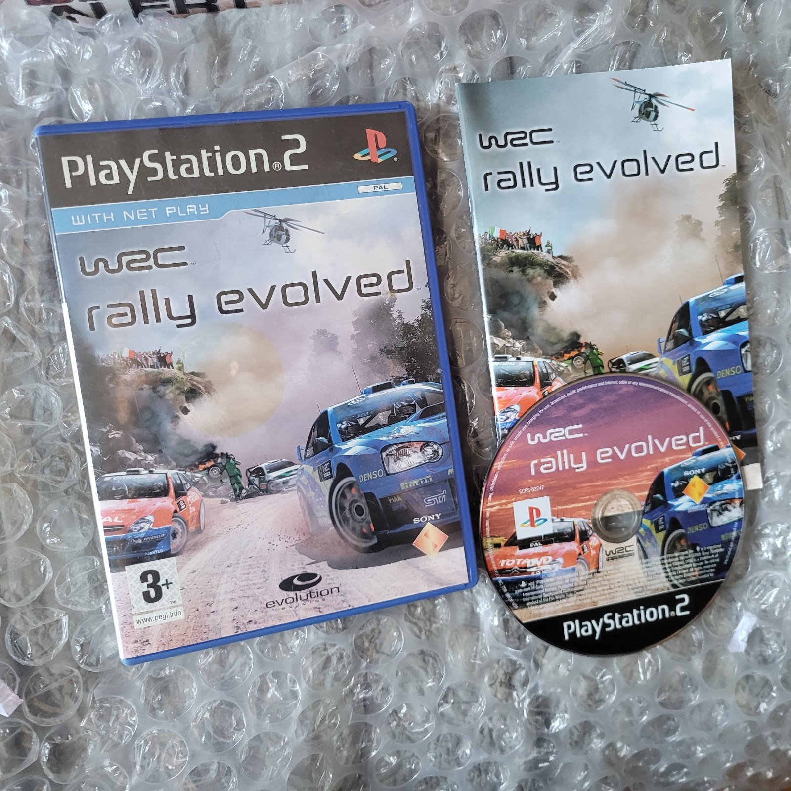 WRC Rally Evolved PlayStation 2 PS2 Game