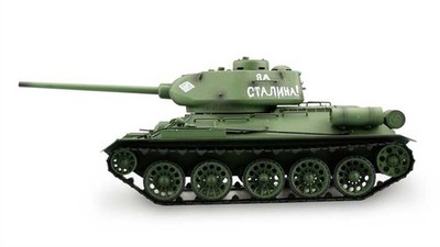 Green 1/16 Scale T-34/85 RC Main Battle Tank, 2.4Ghz R/C Model