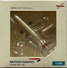 Herpa 1:500 British Airways Cityflyer ERJ-190