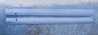 Set 1969 1970 Ford Mustang Front Door Panel Top Trim Molding Pieces 