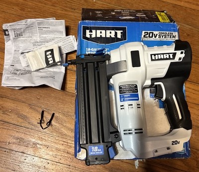 Hart Cordless 18ga. HPNR02B Brad Nailer Tool Only Used Once