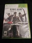 Ultimate Action Triple Pack Xbox 360 - 3 AAA Titles!Tested Working- NO Scratches