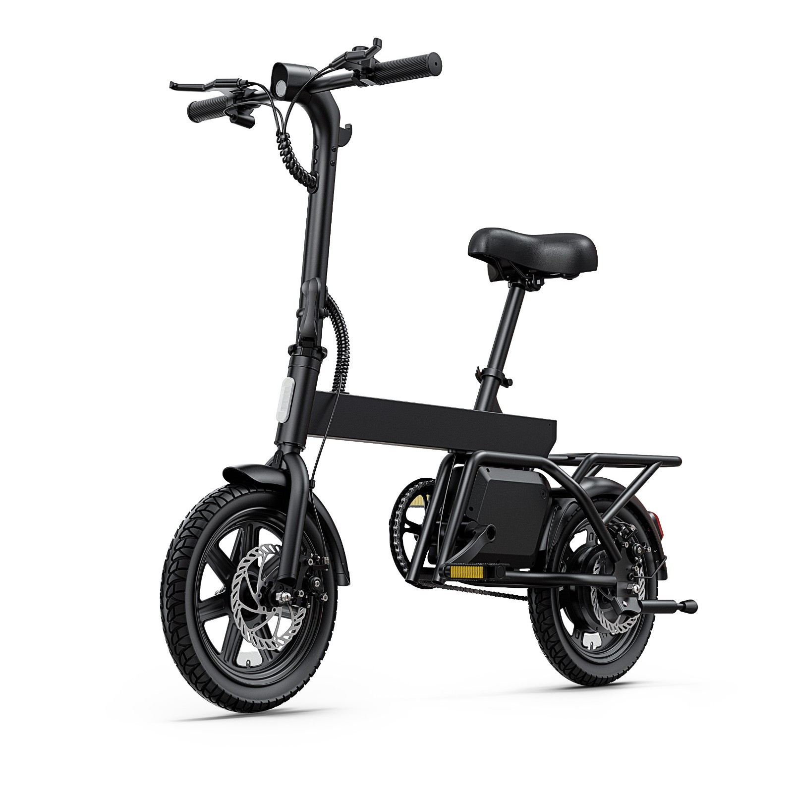 Electric Bike for Adults, 14" Folding Ebike with 350W Motor, 36V7.8AH Battery🔥