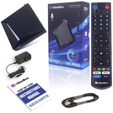 vSeeBox V5 Pro Android 12 TV Box with 8K HDR, 4GB RAM 32GB ROM, Bluetooth Remote