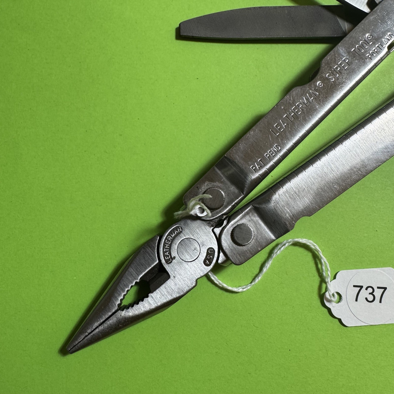 Leatherman Super Tool Plier Multi Tool Pocket Knife Stainless EDC #737