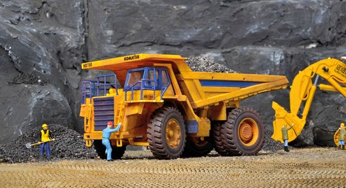 Camión volquete Kibri H0 11660 KOMATSU HD 785-5 | Zustand: Neu