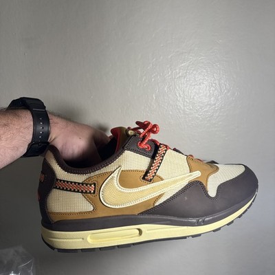 Travis Scott Air Max 1 Cactus Jack Baroque Brown Size 14