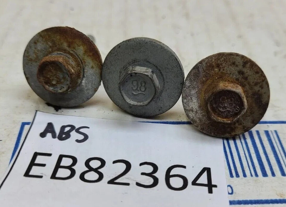 OEM 2009-2012 Dodge Ram 1500 ABS sistema de freio antibloqueio unidade de controle PARAFUSOS PARAFUSO - Imagem 3 de 4