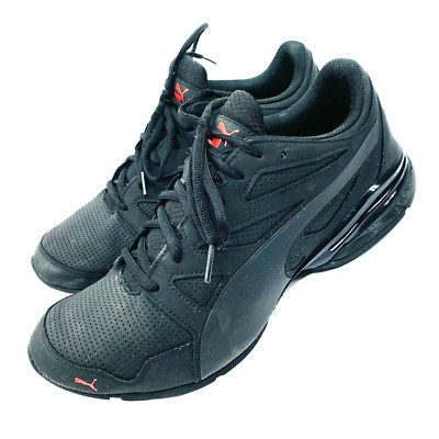 Puma Tazon Modern SL FM Black/Red Mens Size 10.5  19029605     LR69