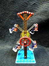 Scatola di Latta Rotante Swing Divertimento Parco con Antique Vintage Collezione