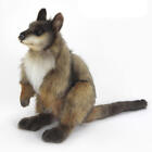 46cm Hansa Wallaby Plush Toy Cuddly Realistic Handmade Stuffed Animal Toy
