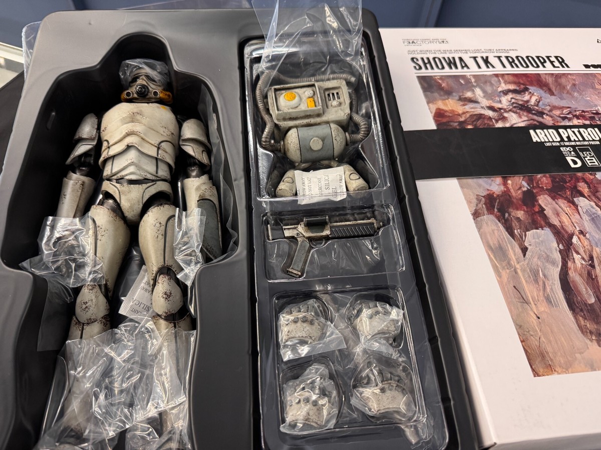 Star Wars Showa TK Trooper (White) Ashley Wood 1:6 figure 3A Toys