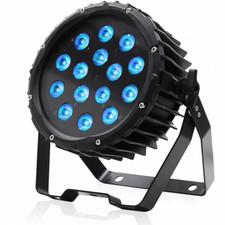 LEDJ Spectra Par 15Q8 Exterior Fixture Wall Ceiling Floor RGBW Flood Light IP65