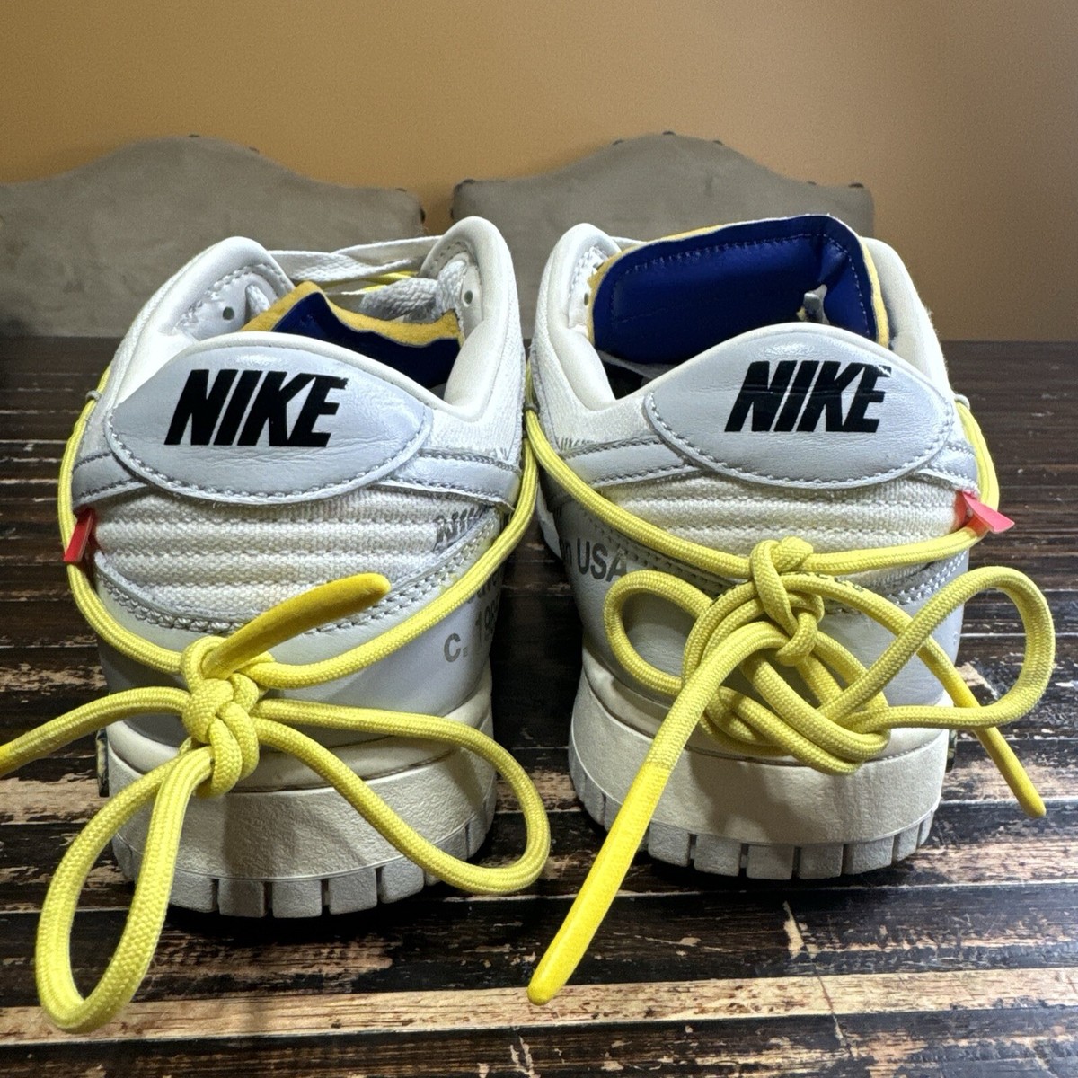 Men's Size 9.5 Nike Off-White x Dunk Low 27 Used | eBay Men's Size 9.5 Nike Off-White x Dunk Low 27 Used | eBay